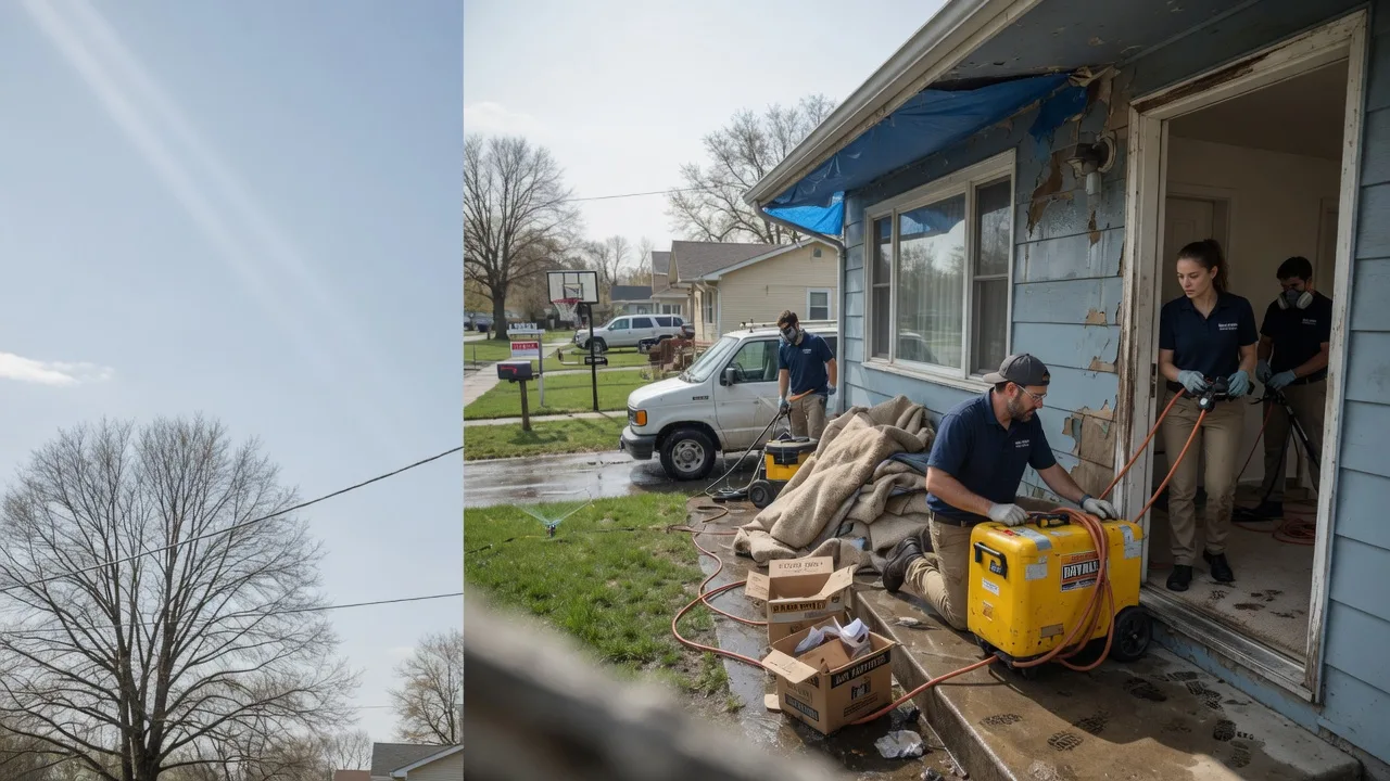 Basement Flood Cleanup in Copen, WV near me